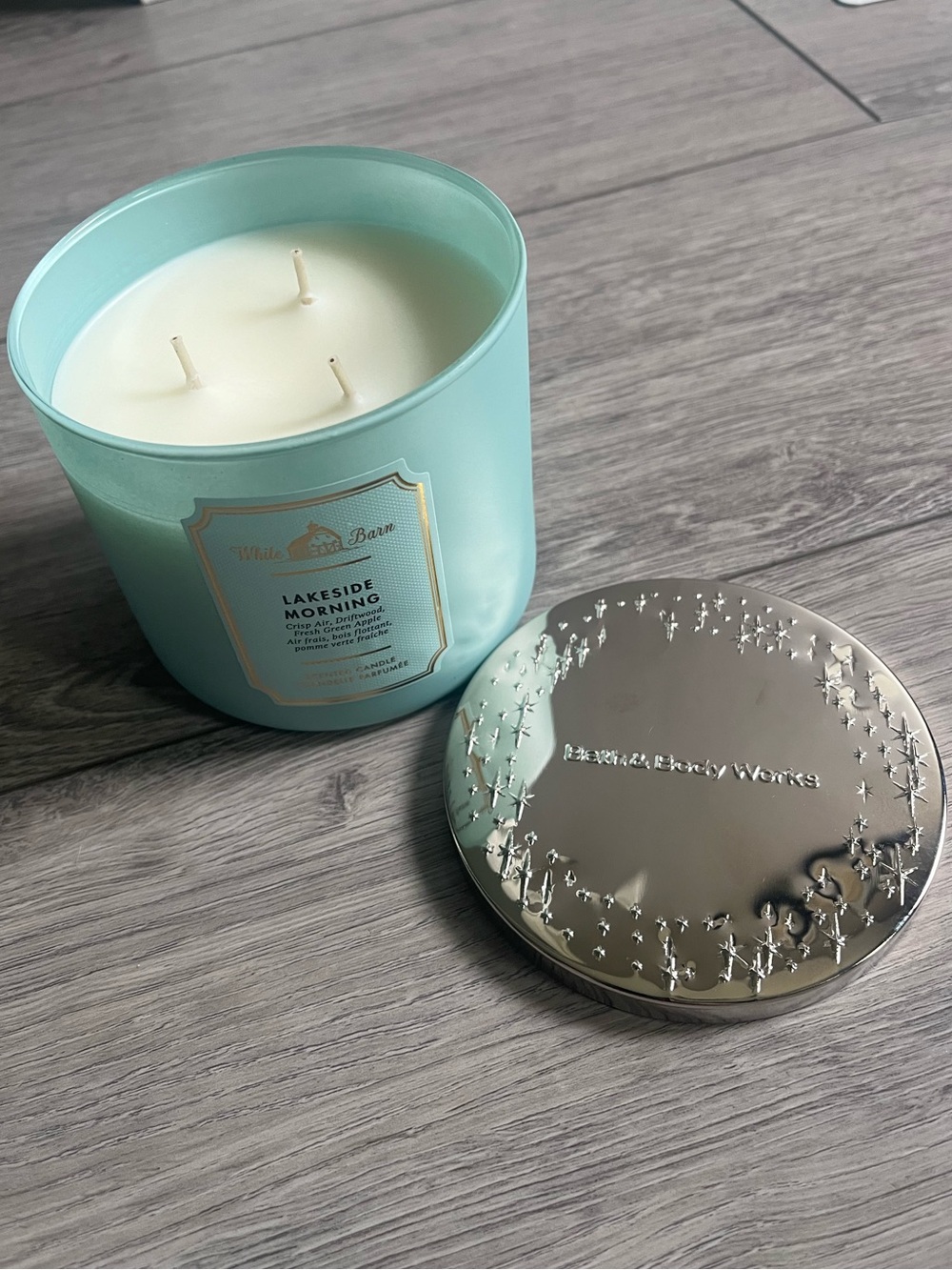 Bath & Body Works Lakeside Morning 3-Wick Candle
